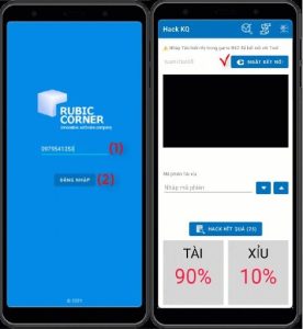 Đăng nhập phần mềm hack tài xỉu B52